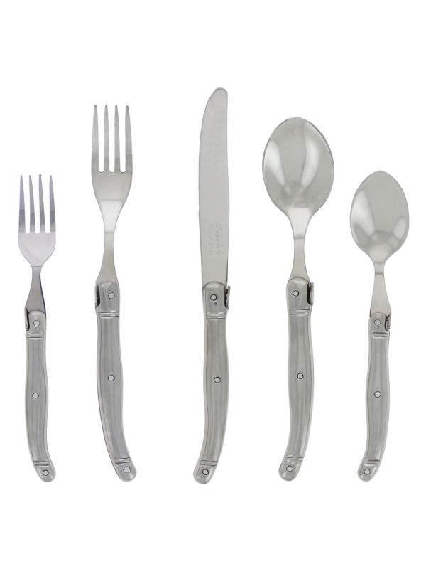 French Home Laguiole Stainless Steel 20-Piece Place Setting